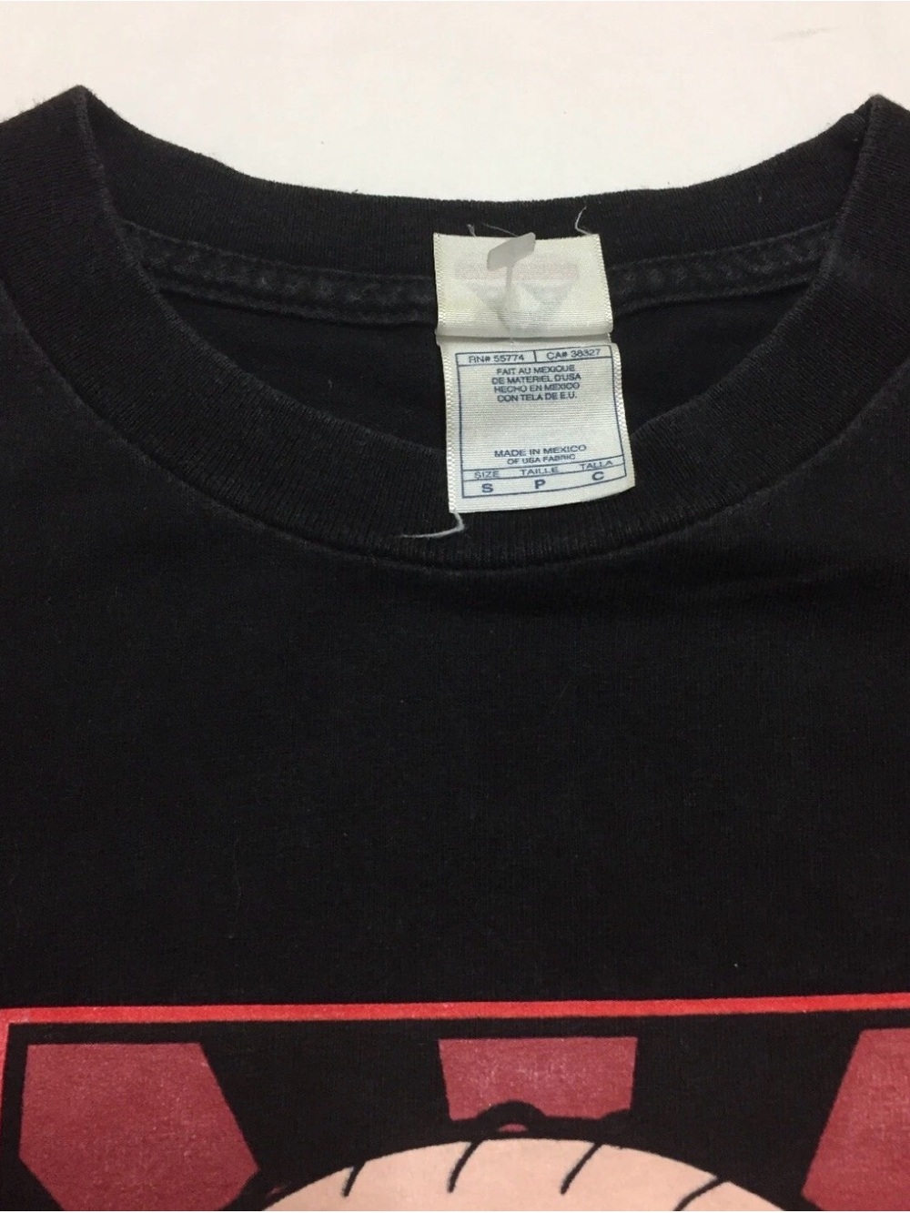 Vintage 2004 Family Guy T-Shirt Small Stewie "Victory Shall Be Mine!" Black Y2K - Picture 6 of 7